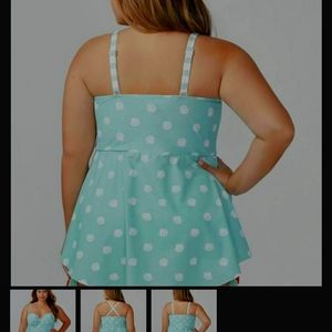 Lane Bryant Seashell tankini